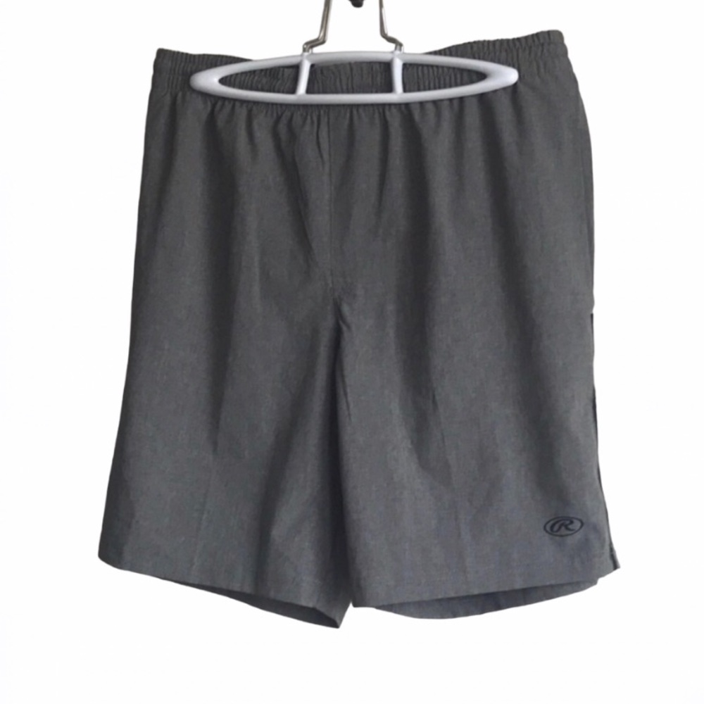 3 FOR $20 RAWLINGS Men’s Stretch Waist Drawstring Shorts Sz M